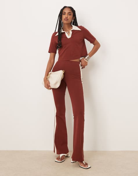 Isabelle Pennington-Edmead Kingston co-ord in brown - view 1