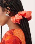 [Isabelle Pennington Edmead] Isabelle Pennington-Edmead scrunchie in pineapple print-Multi One Size Pineapple print