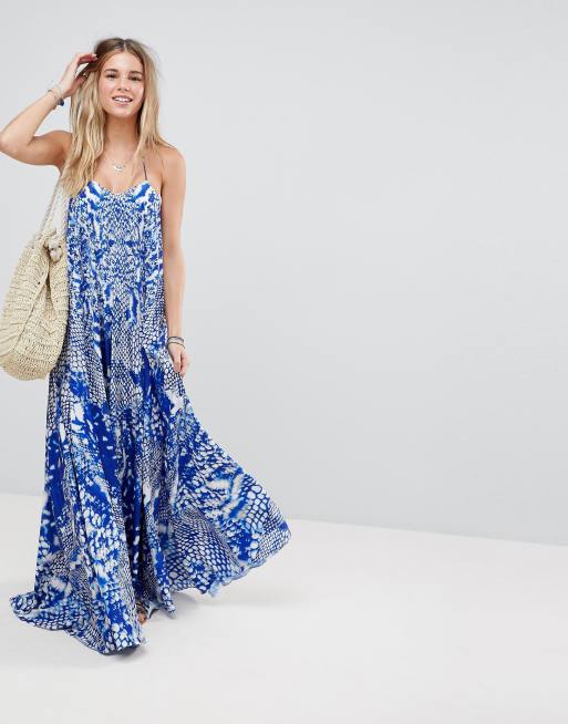Island Stories Cami Maxi Beach Dress