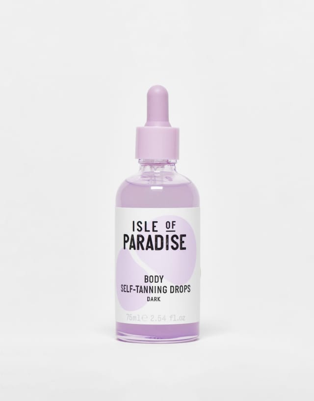 Isle of Paradise Body Drops Dark 75ml