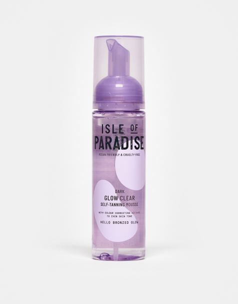 Isle of Paradise Dark Glow Clear Self Tanning Mousse - view 1