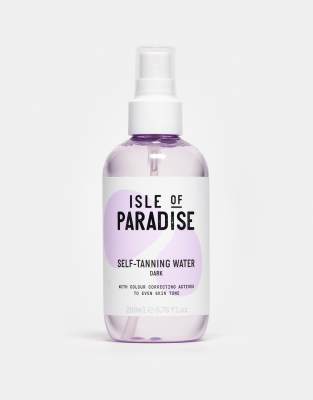 Isle of Paradise - Dark - Selbstbräuner-Wasser, 200 ml-Keine Farbe