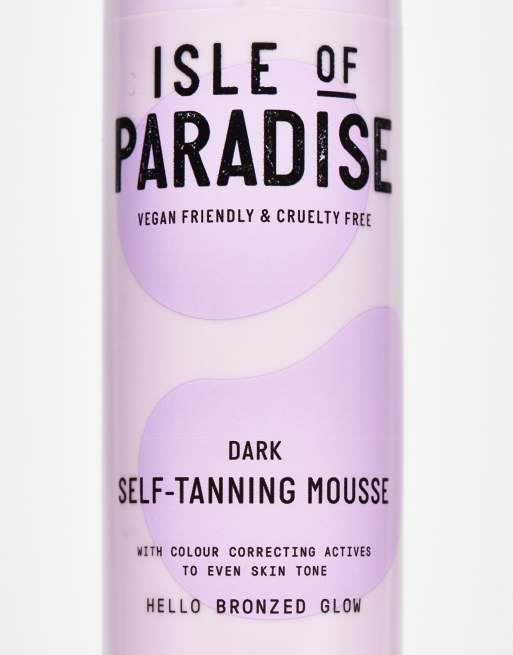 Isle of Paradise - Dark Self Tanning Mousse - Selvbruner 200 ml, 3 af 4
