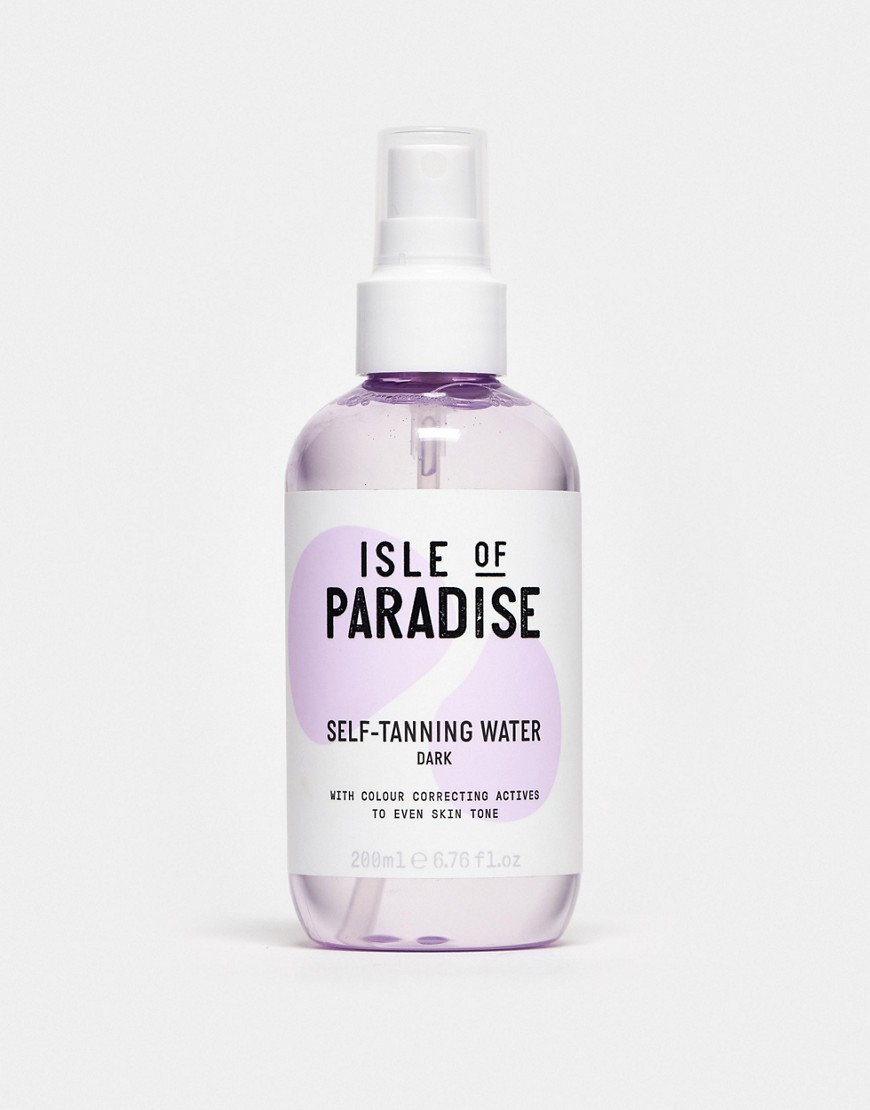Isle of Paradise Dark Self Tanning Water 200ml-No colour