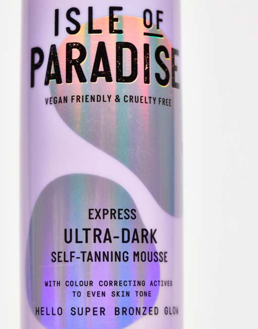 Isle of Paradise – Express-Selbstbräunungsmousse, ultra dunkel, 4 von 4