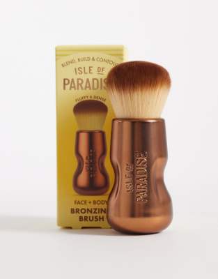 Isle of Paradise - Face + Body - Bronzer-Pinsel-Keine Farbe