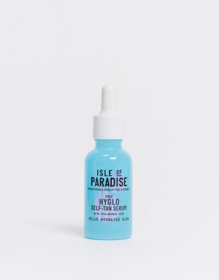 Shop Isle Of Paradise Hyglo Hyaluronic Self-tan Face Serum 1.01 Oz-no Color