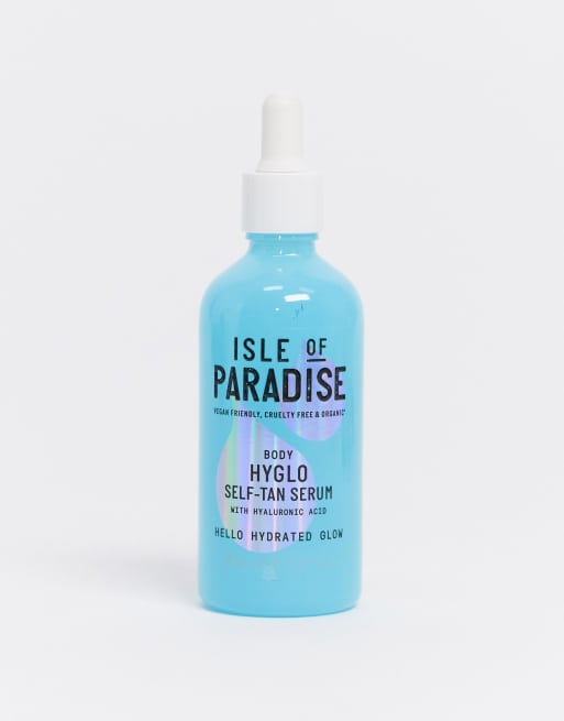 Isle of Paradise – HYGLO Hyaluronic Self-Tan Serum Body – Brun utan sol-serum