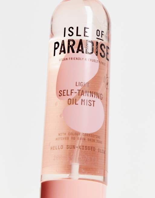 Isle of Paradise – Leichtes Selbstbräuner-Ölspray, hell, 200 ml, 3 von 4