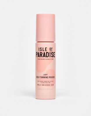 Isle of Paradise Isle of Paradise Light Self Tanning Mousse 200ml-No colour