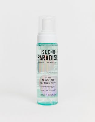 Isle of Paradise Medium Glow Clear Self Tanning Mousse-No Colour