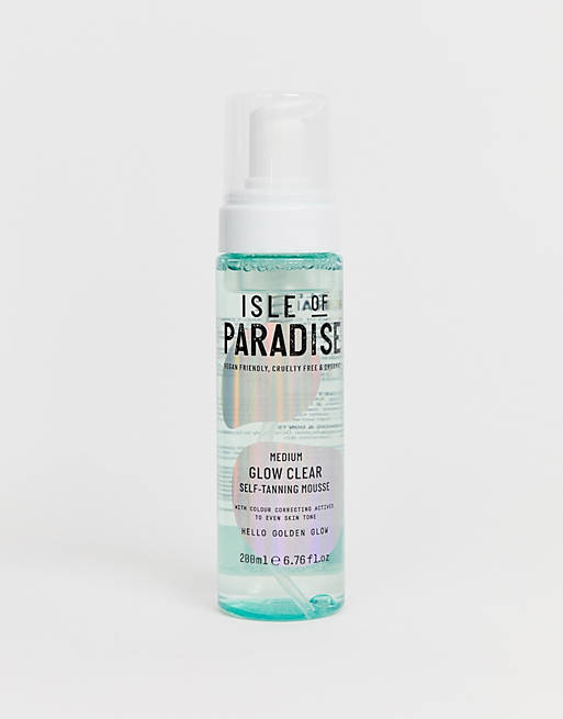 Isle of Paradise Medium Glow Clear Self Tanning Mousse