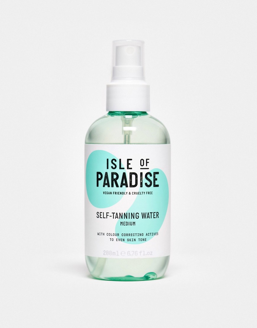 Isle of Paradise Medium Self Tanning Water 200ml-No colour