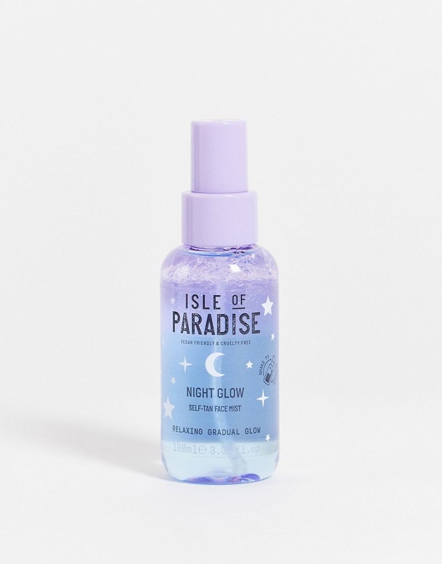 Isle of Paradise Night Glow Calming Gradual Tan Face Mist 3.3 fl oz-No color