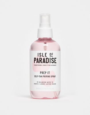 Isle of Paradise – Prep It – Brun utan sol priming-sprej 200 ml-Ingen färg