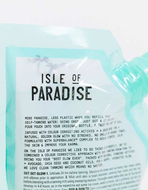 Isle of Paradise - Recharge eau auto-bronzante taille moyenne 200 ml, 4 de 4