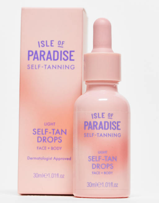 Isle of Paradise – Selbstbräuner-Tropfen in Hell, 30 ml, 4 von 4