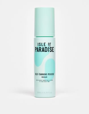 Isle of Paradise - Selbstbräunungs-Mousse in Medium, 200 ml-Keine Farbe