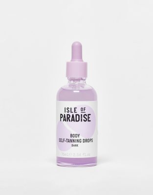 Isle of Paradise Self Tanning Body Drops Dark 75ml-No colour