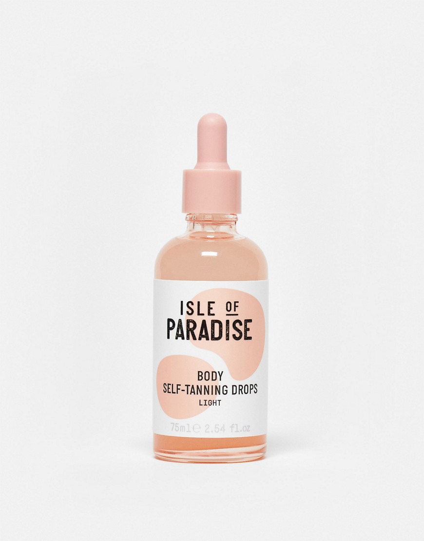 Isle of Paradise Self Tanning Body Drops Light 75ml-No colour