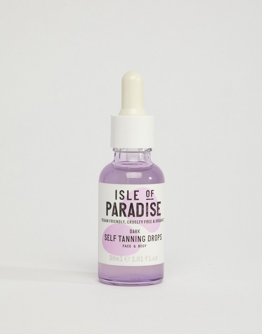 Isle of Paradise Self-Tanning Drops - Dark 1.01 fl oz-No color