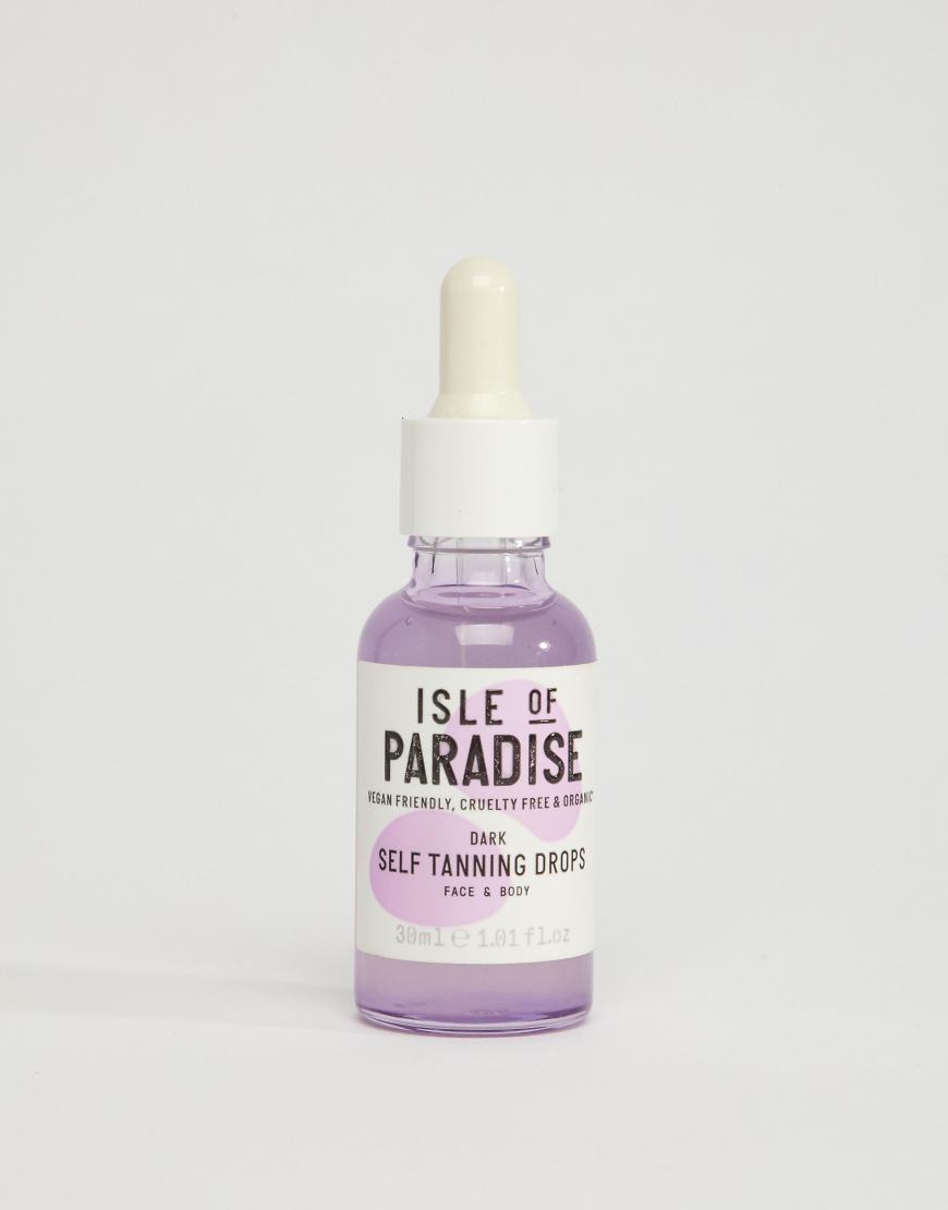 Isle Of Paradise Self-tanning Drops - Dark 1.01 Fl Oz-no Color | ModeSens