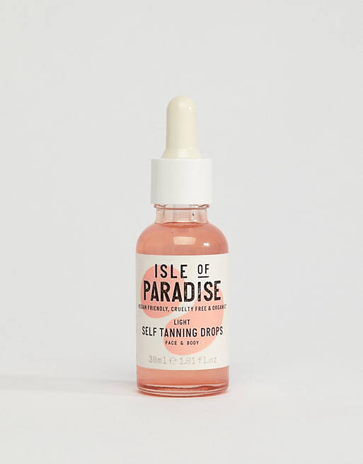 Isle of Paradise - Self tanning drops - Light 30 ml
