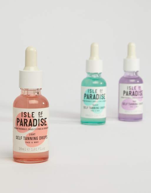 Isle of Paradise Self Tanning Face + Body Drops Light 30ml, 2 of 4