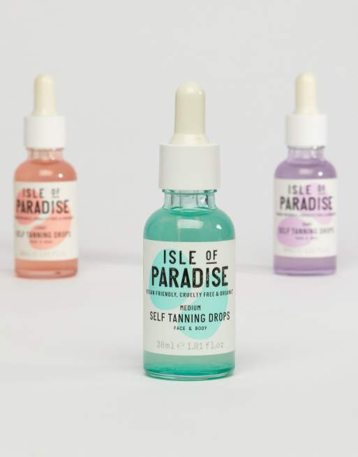 Isle of Paradise Self Tanning Face + Body Drops Medium 30ml, 3 of 4