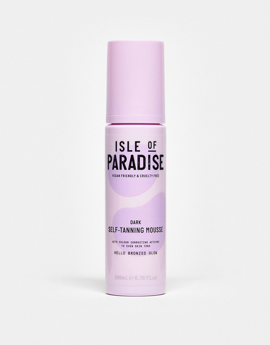 Isle of Paradise – Self Tanning Mousse - Dark 200 ml-Ingen färg
