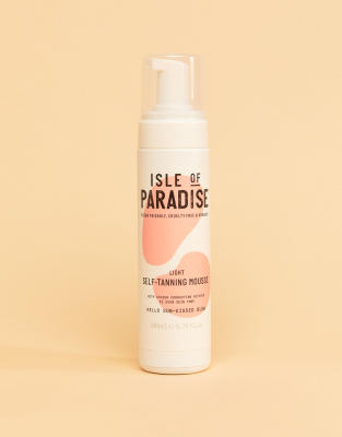 Isle Of Paradise Self-tanning Mousse - Light 6.76 Fl Oz-no Color