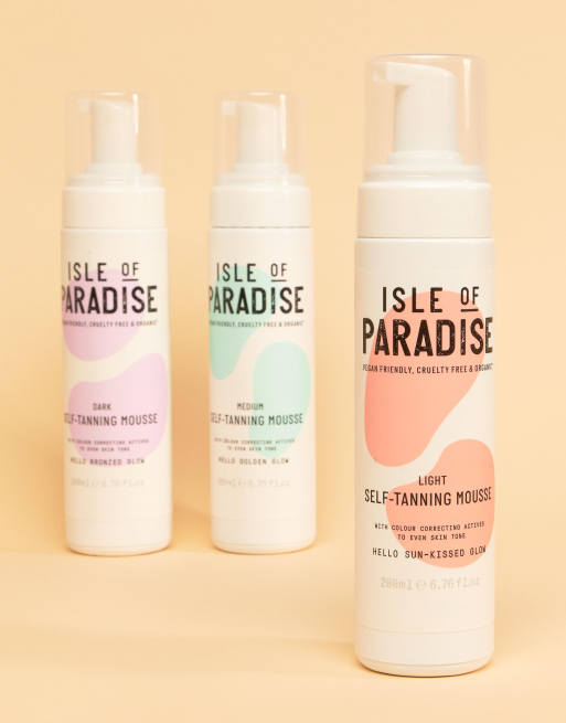 Isle of Paradise Self-Tanning Mousse - Light 6.76 fl oz