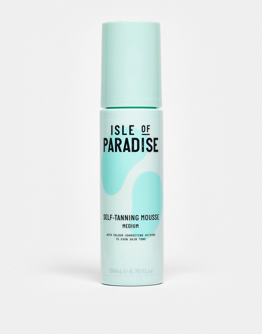 Isle of Paradise - Self tanning mousse - Medium 200 ml-Zonder kleur