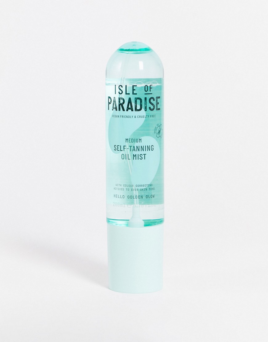 Isle of Paradise Self-Tanning Oil Mist Medium 200ml-No colour