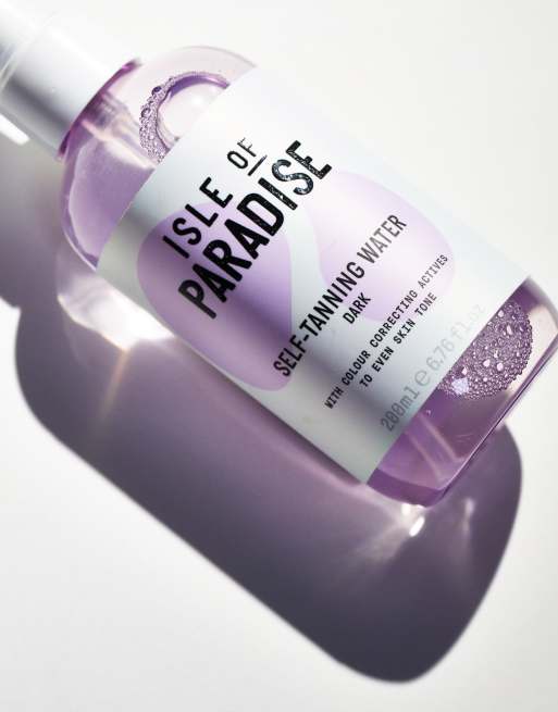 Isle Of Paradise Self Tanning Water Dark 200ml Asos