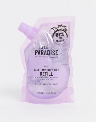 Isle of Paradise Self-Tanning Water Refill Pouch Dark 200ml - ASOS Price Checker