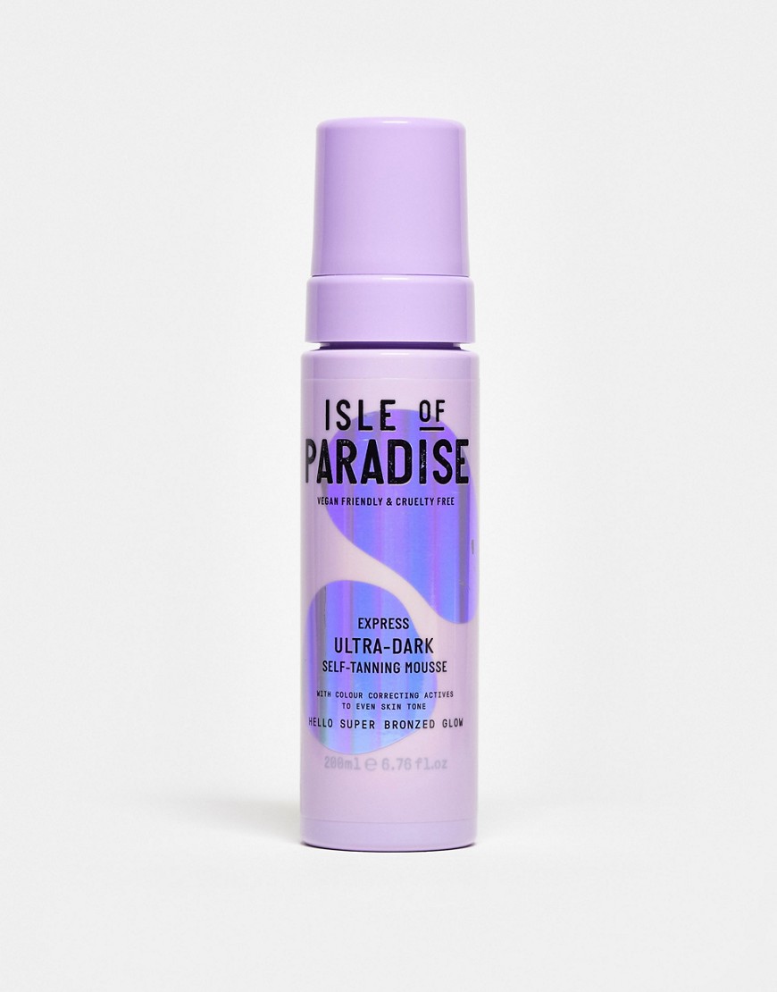 Isle of Paradise - Ultra Dark - Mousse autoabbronzante rapida-Nessun colore