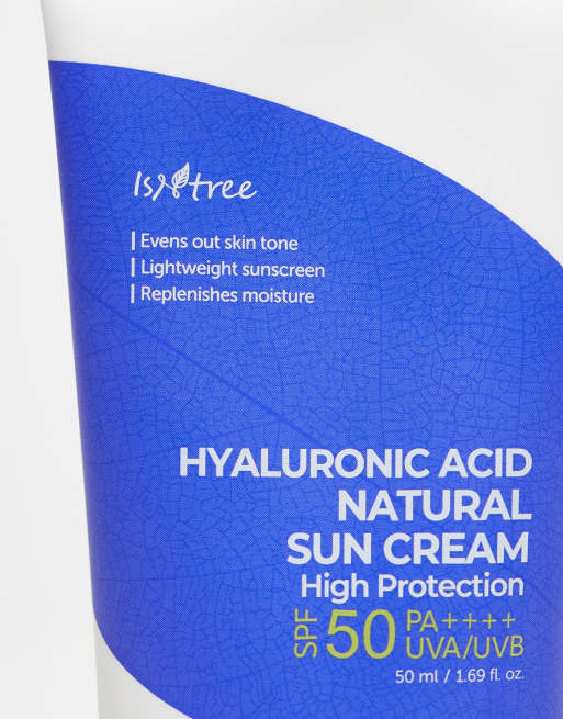 Isntree – Natural – Sonnenschutzcreme mit Hyaluronsäure und LSF 50, 50 ml, 4 von 4