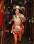 [It's Now Cool] It's Now Cool western print beach shorts in orange (part of a set) XS ORANGE