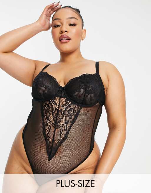 lace lingerie curvy