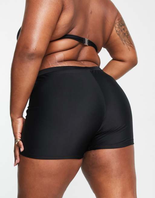 Ivory Rose Curve – Mix and Match – Bikinileggings in Schwarz , 2 von 4