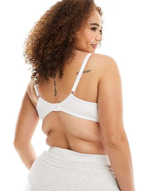 Ivory Rose Curve - Soutien-gorge invisible uni - Blanc, 4 de 4