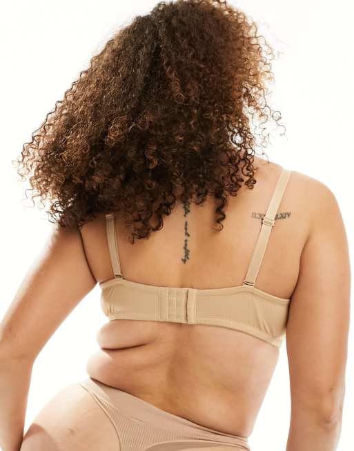 Ivory Rose Curve - Soutien-gorge sans bretelles - Beige, 4 de 4
