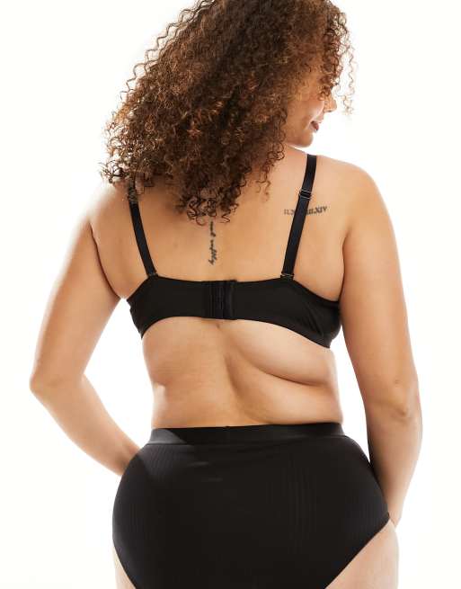 Ivory Rose Curve - Soutien-gorge sans bretelles - Noir, 3 de 4