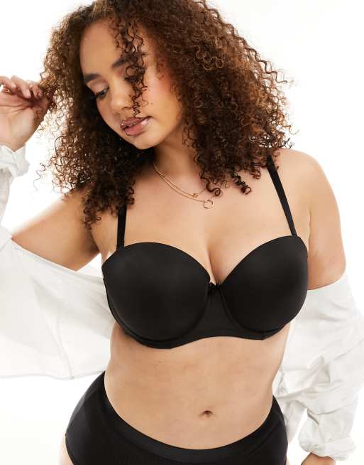 Ivory Rose Curve - Soutien-gorge sans bretelles - Noir, 4 de 4