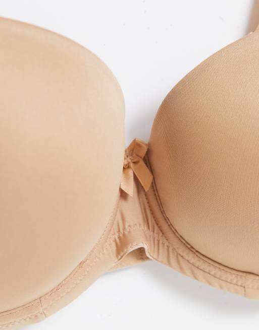 Ivory Rose Fuller Bust 2 pack plain t-shirt bra, 3 of 4
