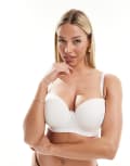 [Ivory Rose Lingerie] Ivory Rose Fuller Bust strapless bra in white 8 DD WHITE