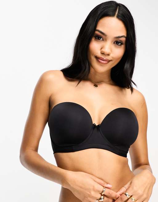 Ivory Rose – Fylligare Byst – Svart, ärmlös BH , 3 av 4