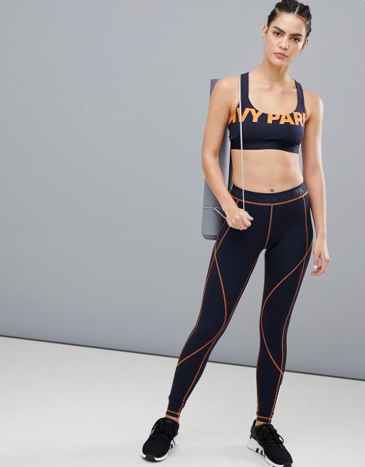 Ivy park outlet active logo tights