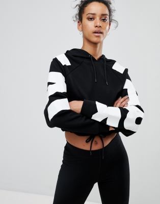 ivy park crop top hoodie